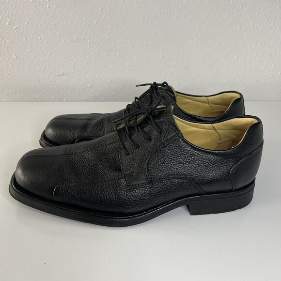 Studio Belvedere Bay Bridge Dress Shoes Black Leather Oxford Mens 13 EEE - Picture 6 of 13